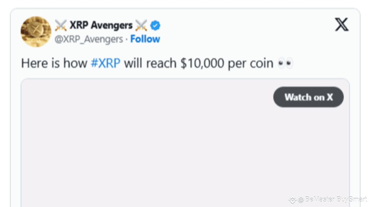 Expert Explains How XRP Price Will Reach $10,000 | BeMaster BuySmart on  Binance Square