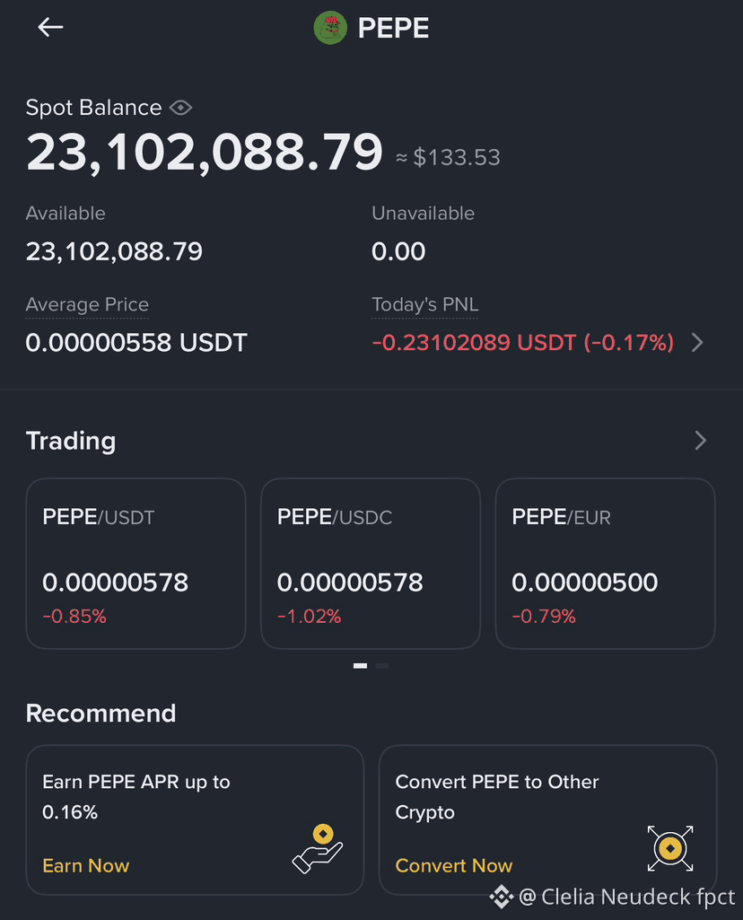 私はそれをあと10年保持します。 #PEPE‏ は$です。ドルやスーパーマンを意味するのではなく、希望を表しています😊 | sothun999 －  Binance Square