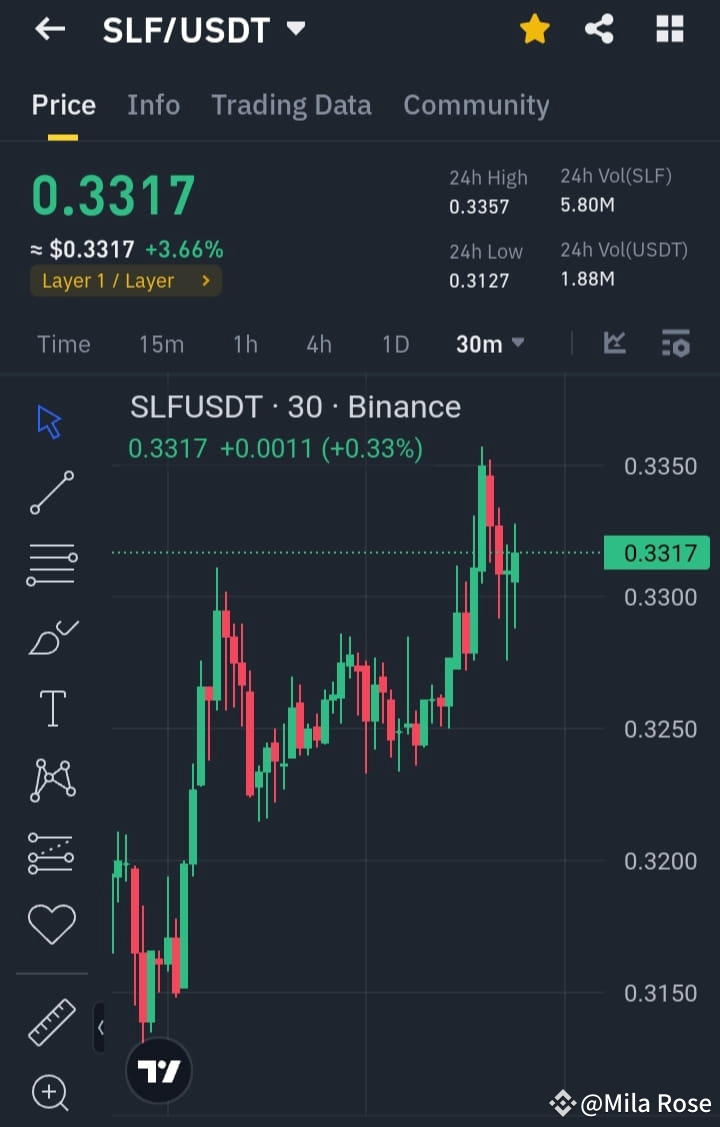 $SLF /USDT Analysis: Positive Momentum and Resistance Test | Mila Rose ...
