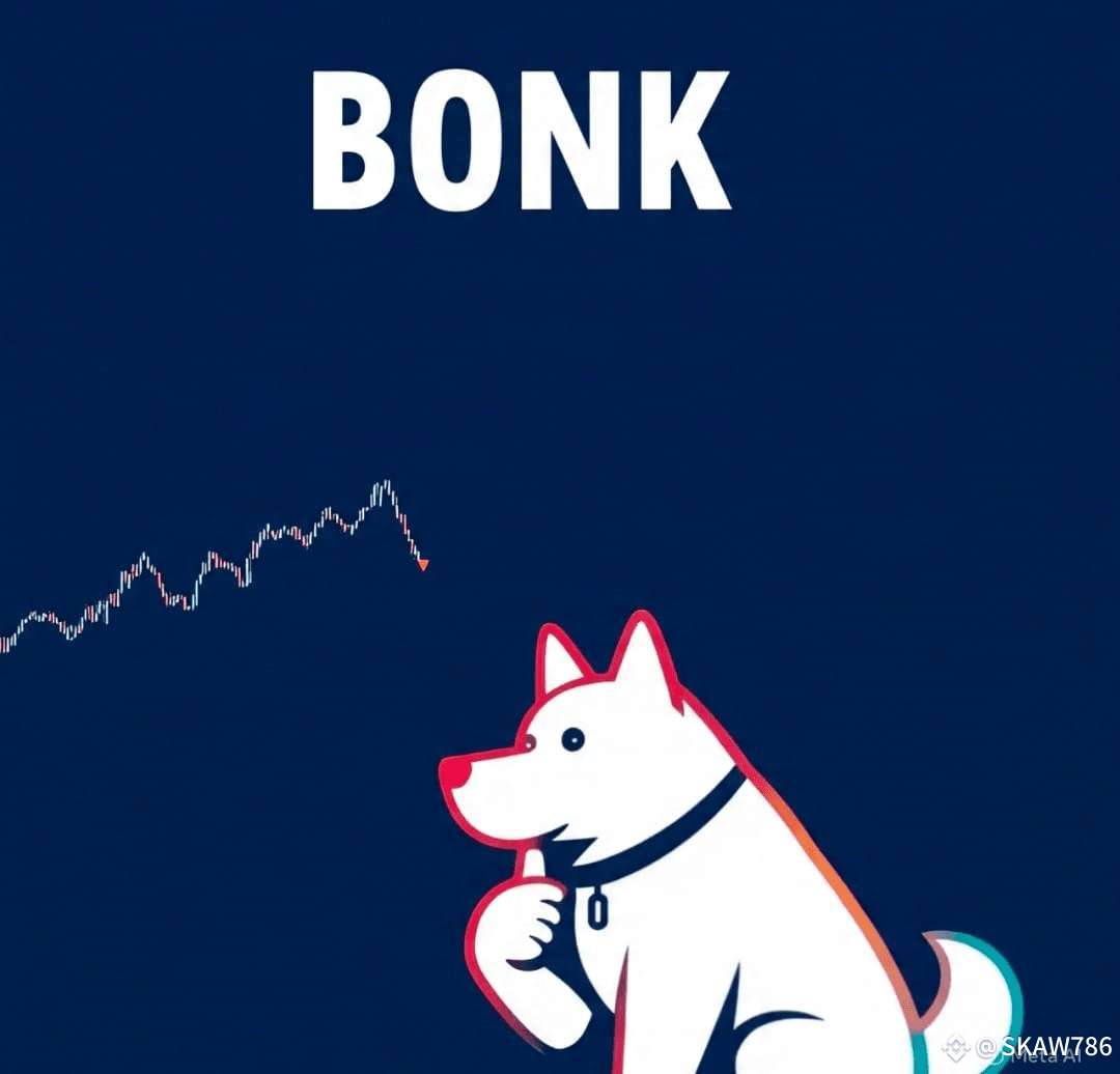 🚨 $BONK Update: The Solana meme king is taking a breather | SKAW786 on  Binance Square
