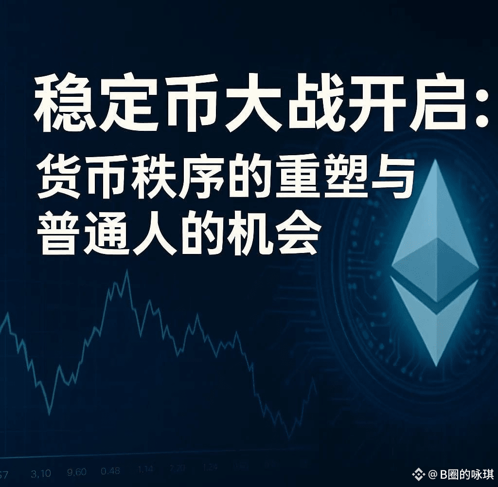 稳定币大战开启：重塑全球金融货币秩序，普通人的机会来了！ | 华尔街加密情报局على Binance Square