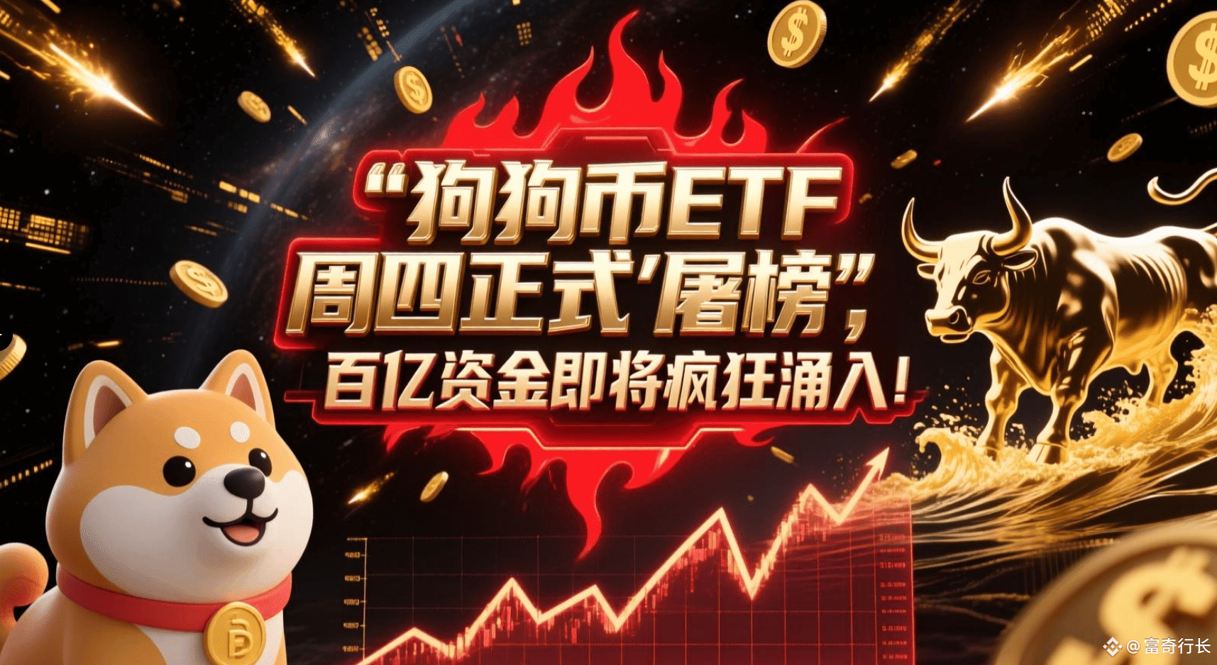 行长暴言：狗狗币ETF周四正式“屠榜”，百亿资金即将疯狂涌入！ | Crypto容奇ຢູ່ຟີດຂ່າວຂອງ Binance