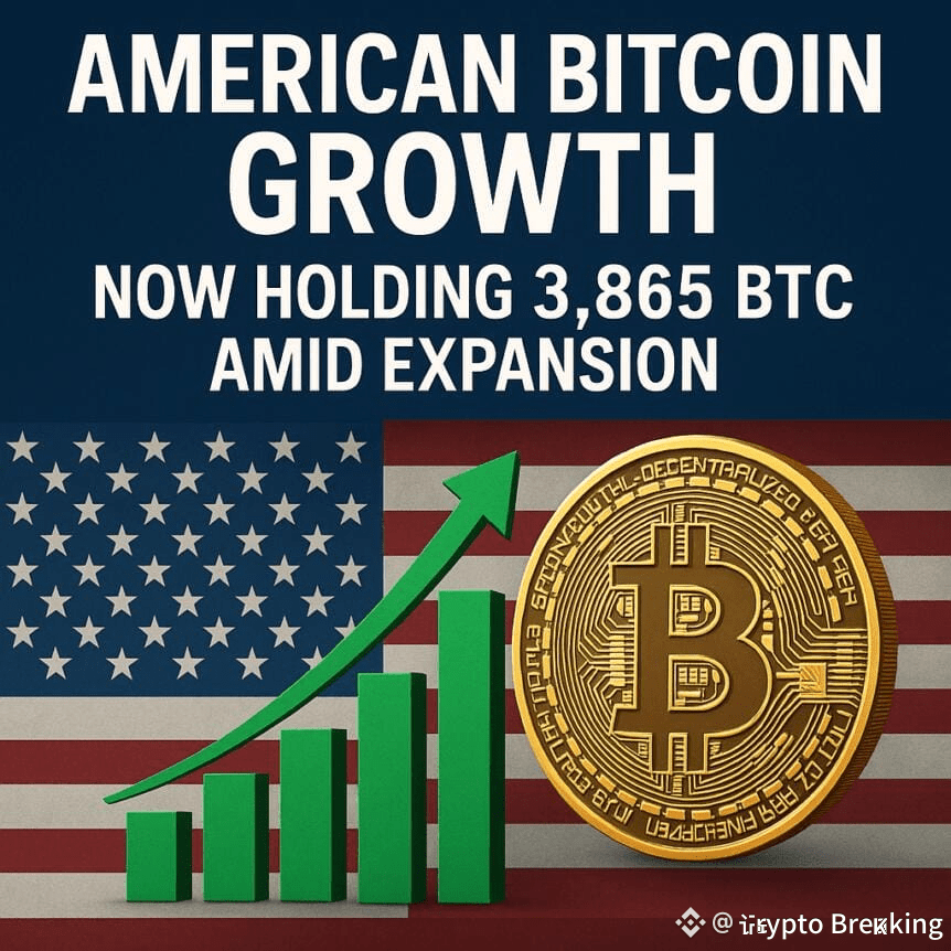 American Bitcoin Growth: Now Holding 3,865 Btc Amid Expansion