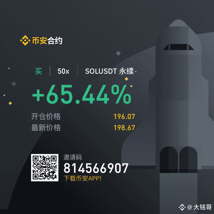 🌈 SOL 🌈 Just half an hour in, and I made a fortune! 🔥 | 大铭哥 on Binance ...