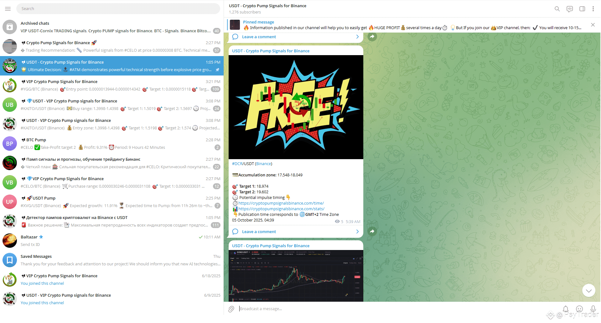 Crypto Pump Signals for Binance: Your Guide to the World of Cryptocurrency  Investments | PsyTrader on Binance Square