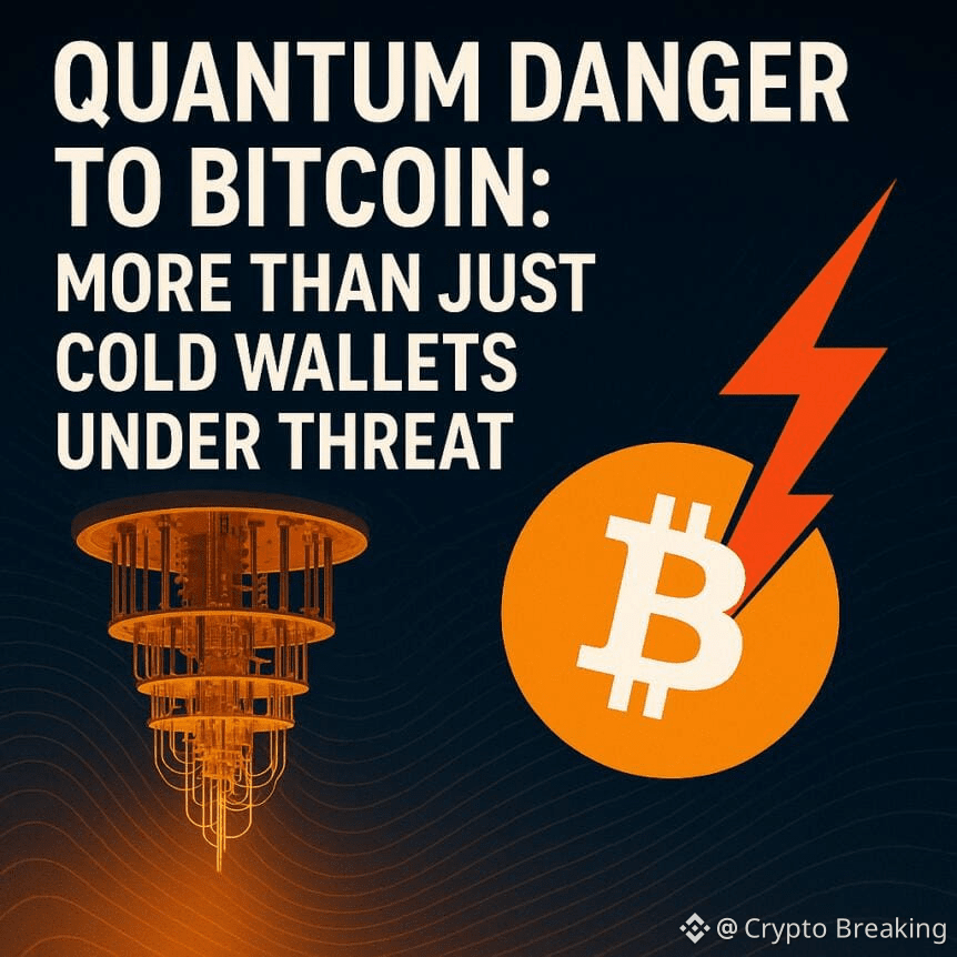 Quantum Danger To Bitcoin: More Than Just Cold Wallets Under Threat