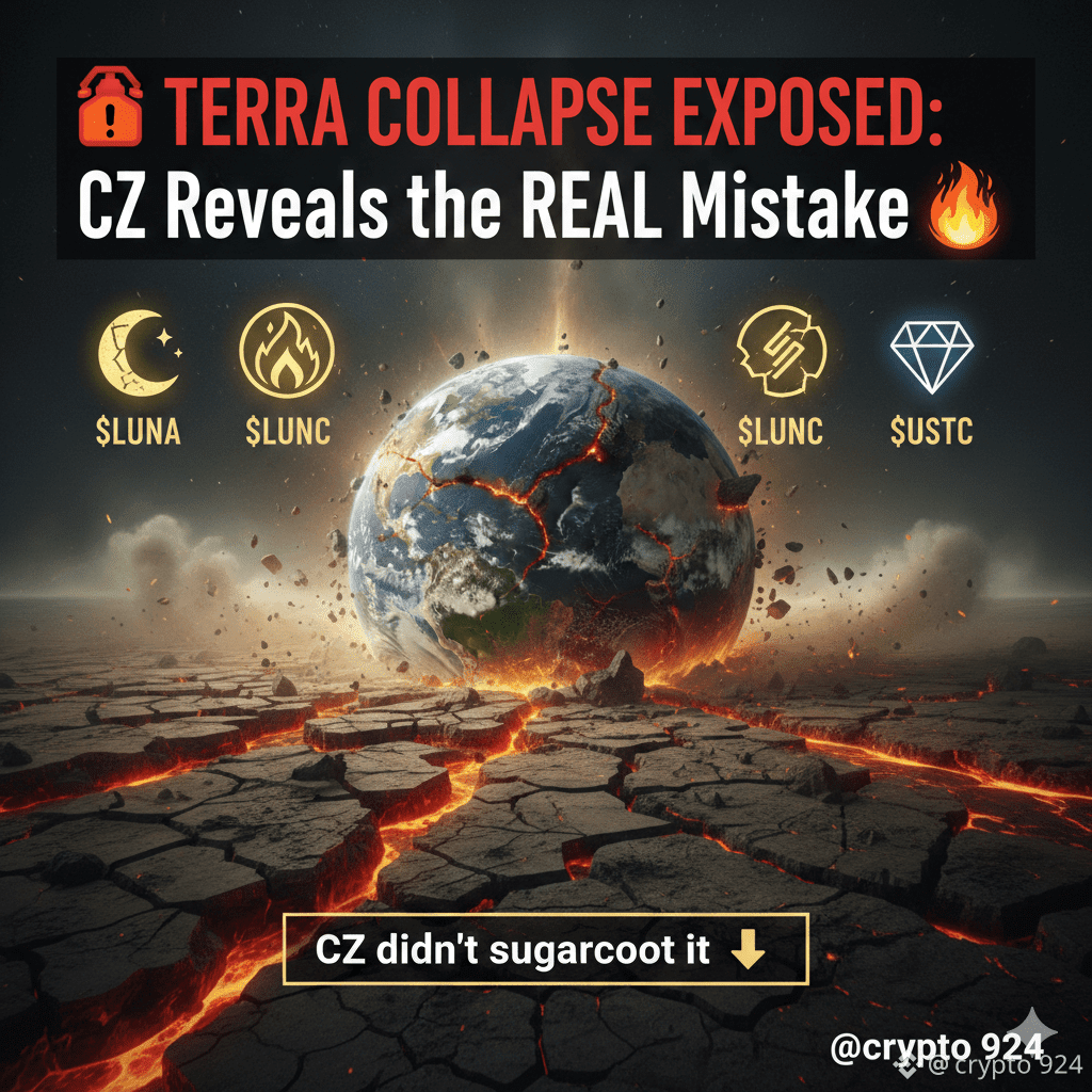 🚨 TERRA COLLAPSE EXPOSED: CZ Reveals the REAL Mistake 🌋 🌕 | crypto924 on  Binance Square