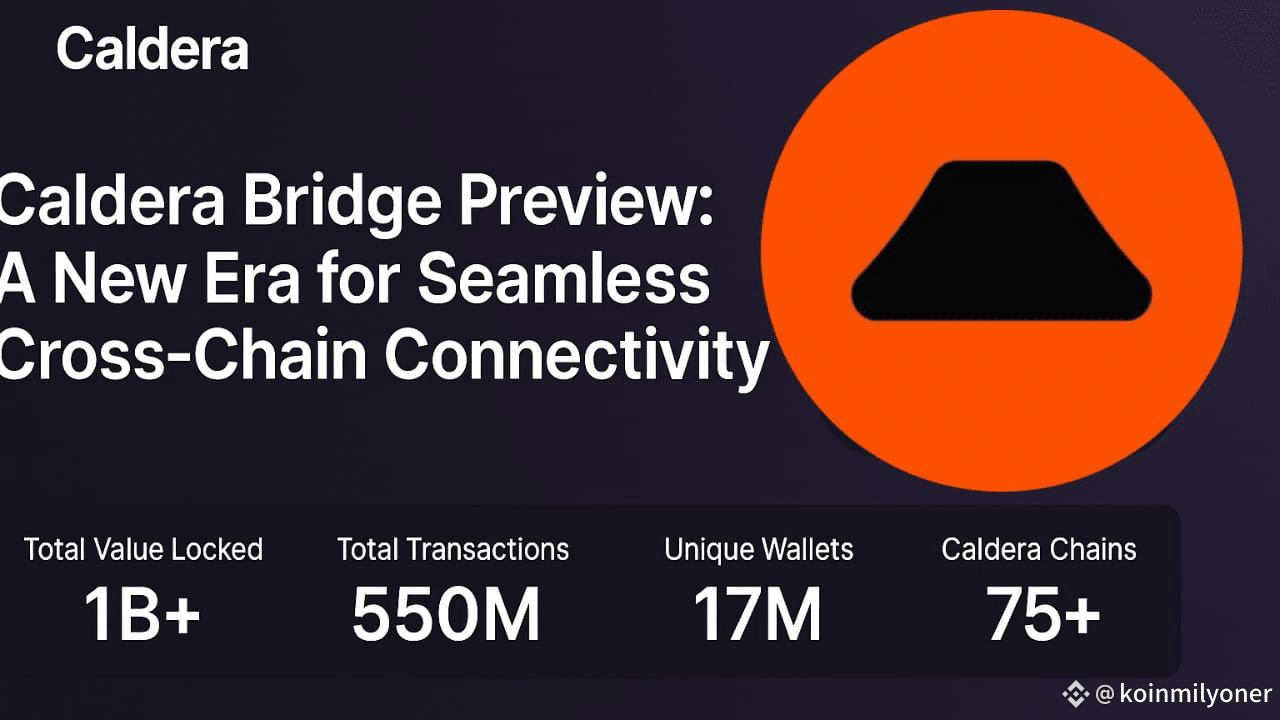 Caldera Bridge Preview: A New Era for Easy Cross-Chain Connections ...