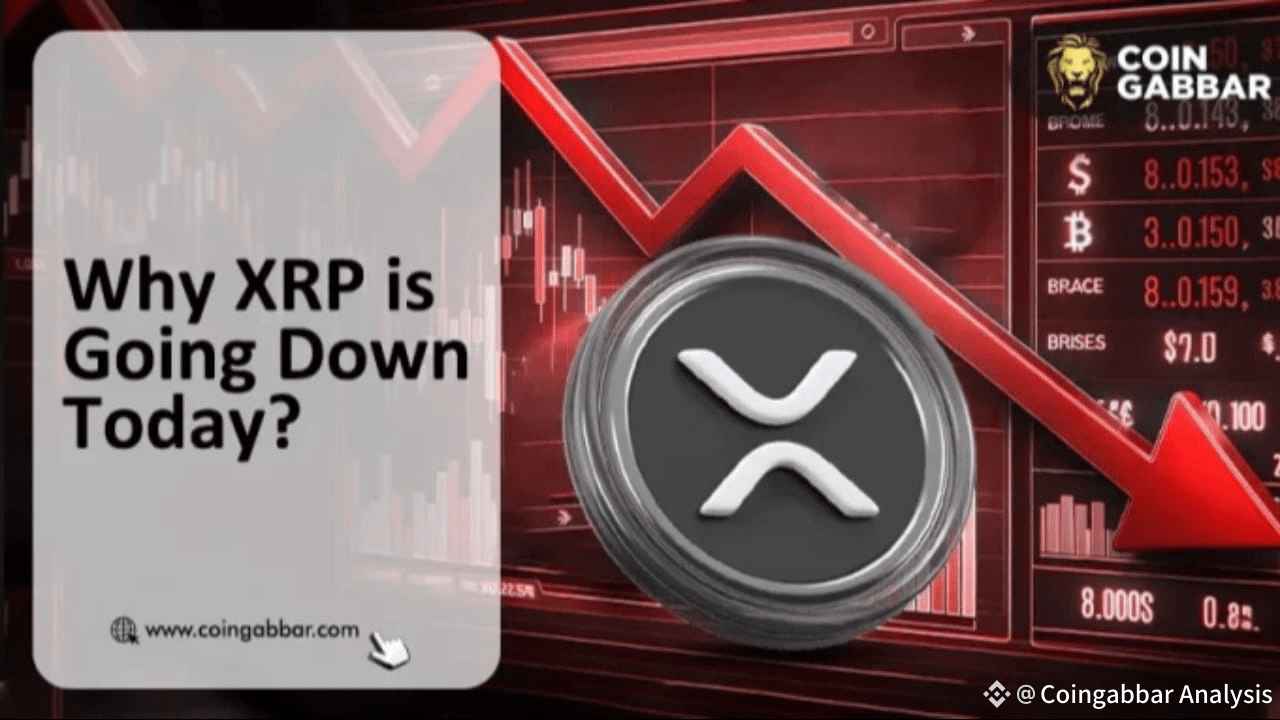 Por qué XRP está bajando hoy: ¿La broma del acuerdo Ripple-Circle detrás de  la caída? | Coingabbar Analysis en Binance Square