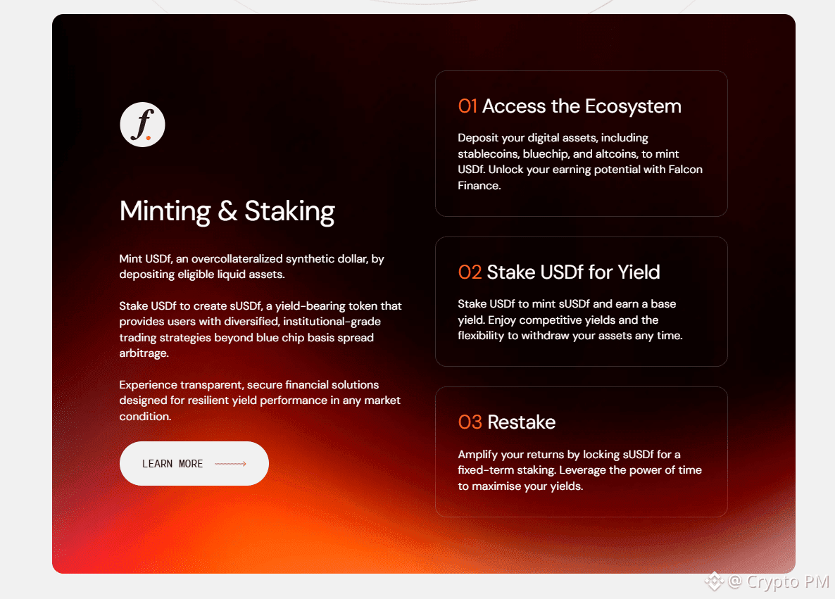 Falcon Finance And The Simple Idea Of Making Assets Useful Without Selling  Them | Crypto PM on Binance Square