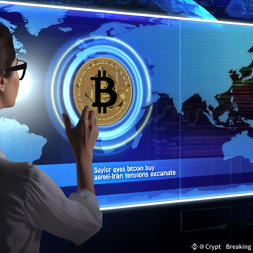 Saylor Eyes Bitcoin Buy As Israel-iran Tensions Escalate