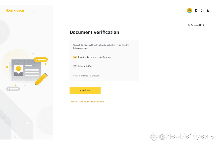 Xác minh danh tính trên Binance trên website - Hình 5