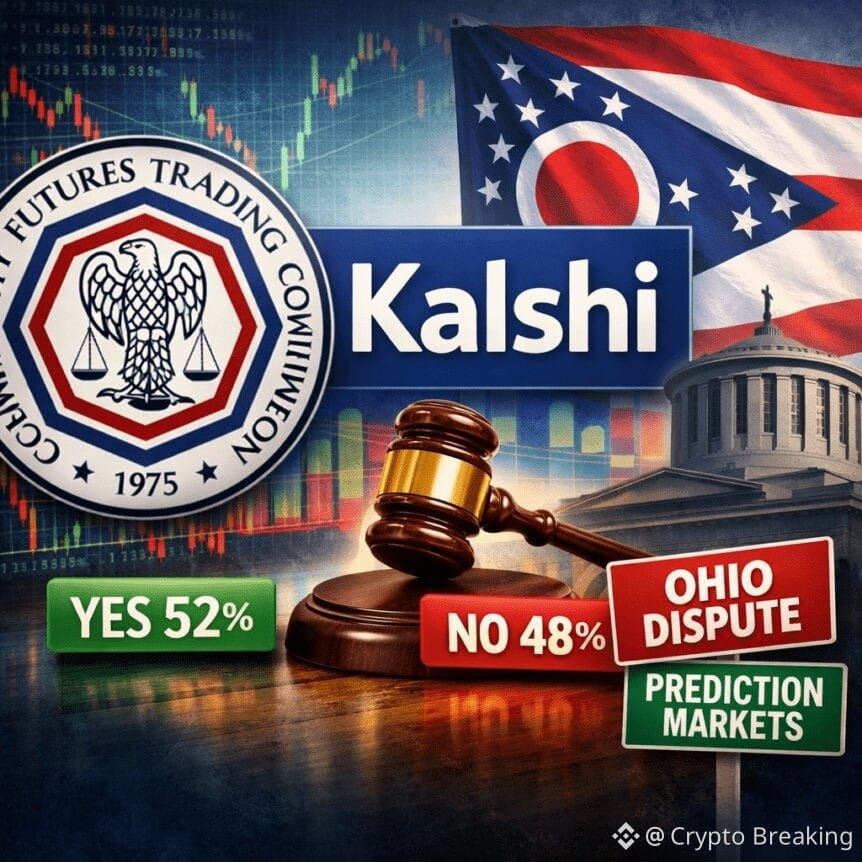 Cftc Backs Kalshi As Ohio Dispute Tests Prediction-Market Rules