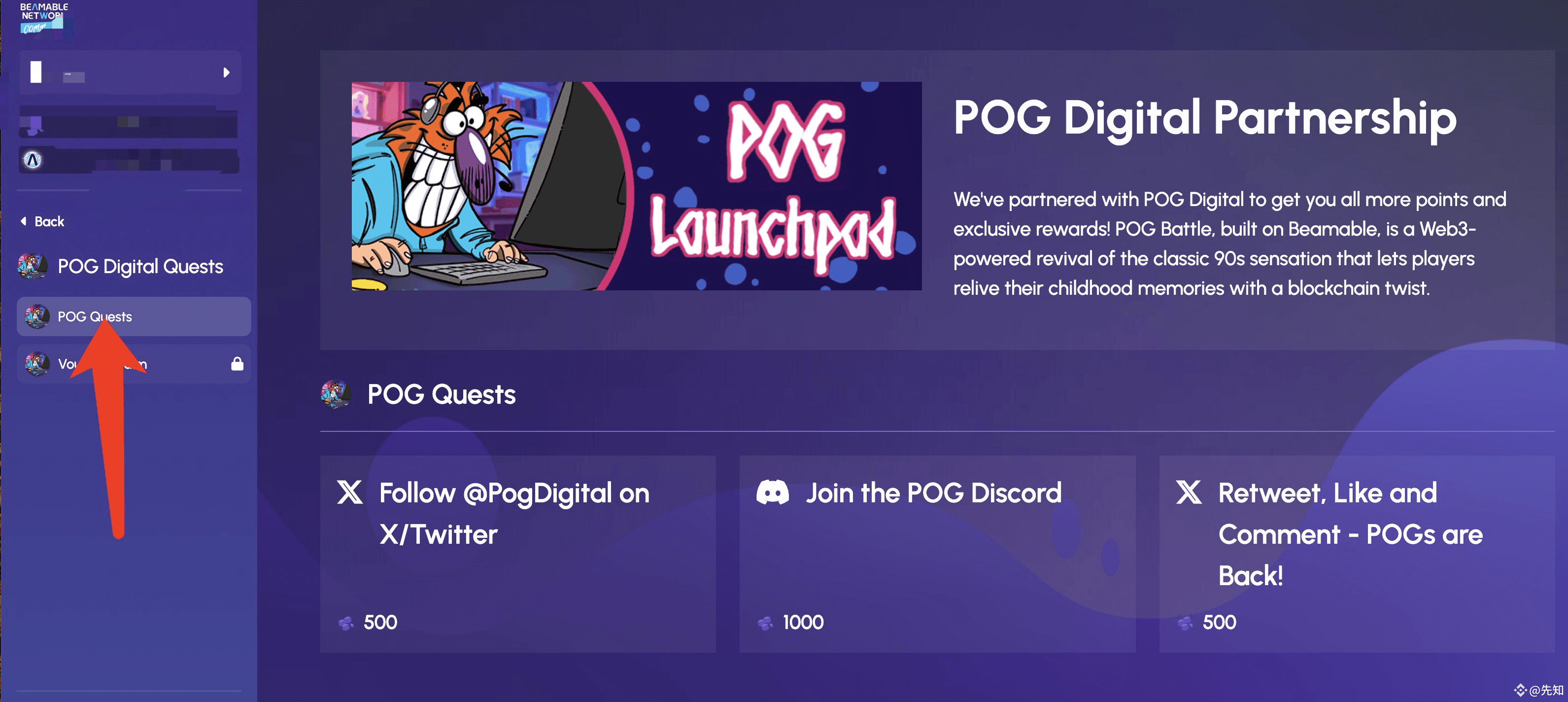 做这个，融资1350万美金的@Beamable 项目全交互教程Sol基金会参投了这个项目，教程开始👇 1. 进| 先知на Binance  Square