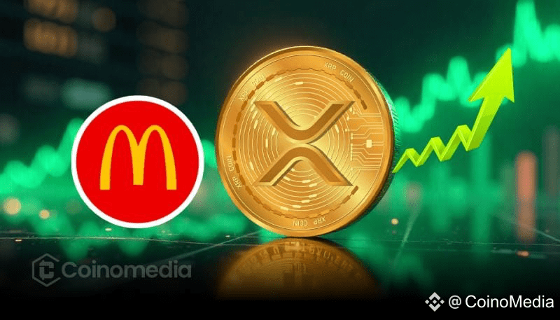 XRP Overtakes McDonald’s in Market Cap Milestone