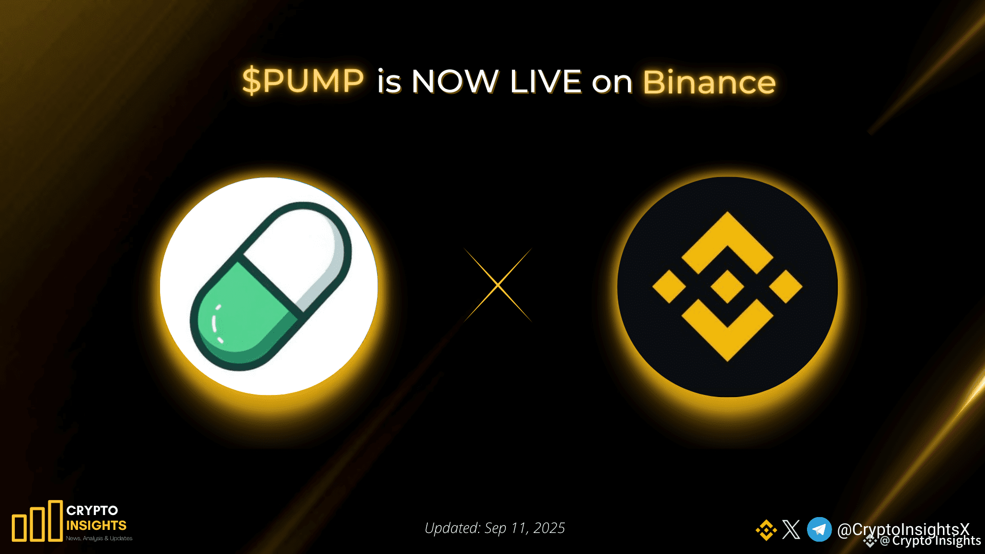 📢 pumpdotfun $PUMP is NOW LIVE on Binance PumpdotFun is | Crypto Insights  on Binance Square