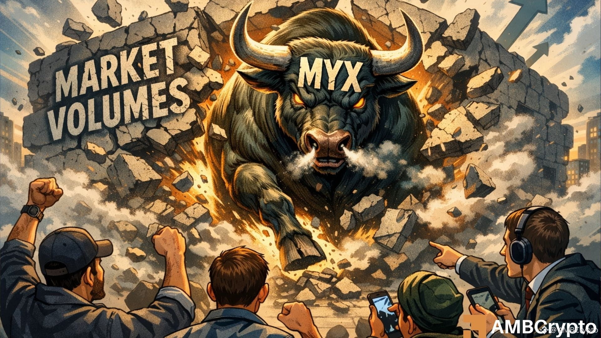 MYX range tightens as liquidity builds below resistance
