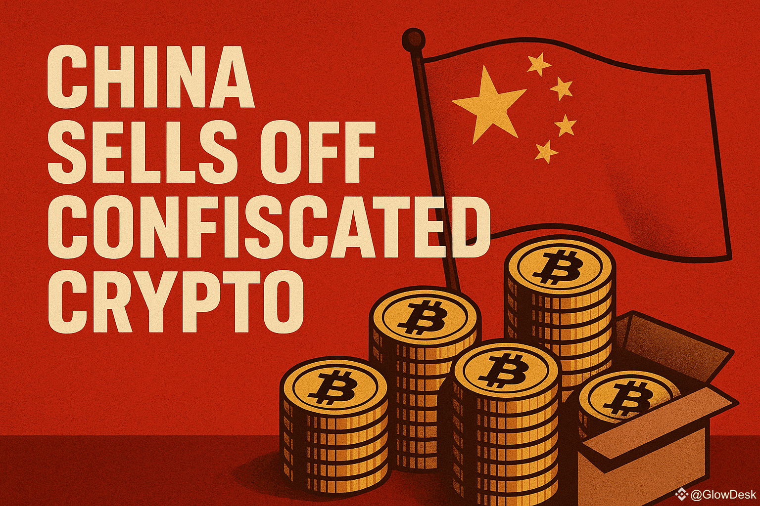 🔴 China is selling confiscated crypto — $BTC goes to | GlowDesk on Binance  Square