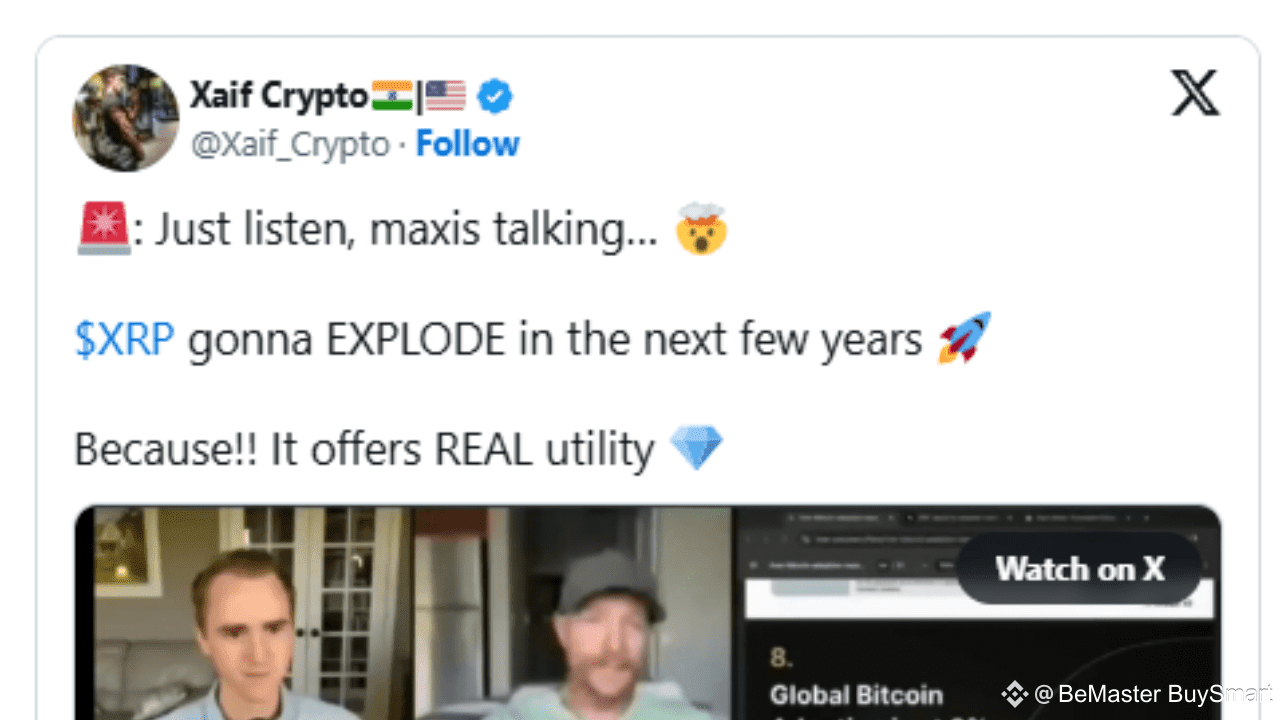 Experts : XRP va exploser dans les prochaines années. Voici pourquoi |  BeMaster BuySmart sur Binance Square