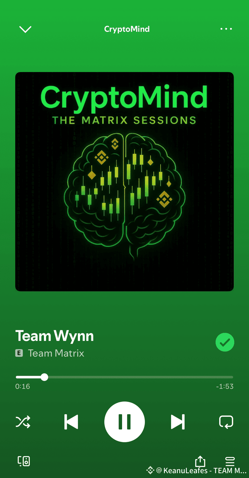 🌐 🚀 Binance Top 100 Creators – Vote for the Matrix Crew- | Matrix ...