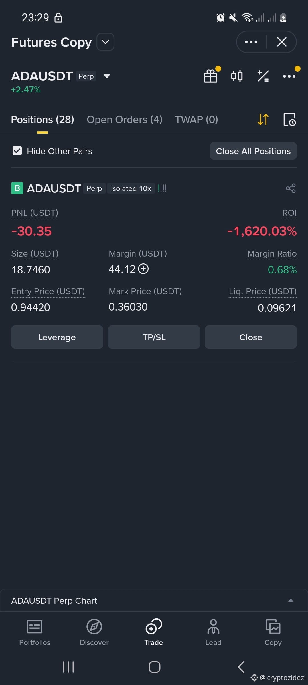 Il mio amore nr:11 AIXBT/USDT 😁 Quanti anni pensi ci vorran | cryptozidezi  su Binance Square