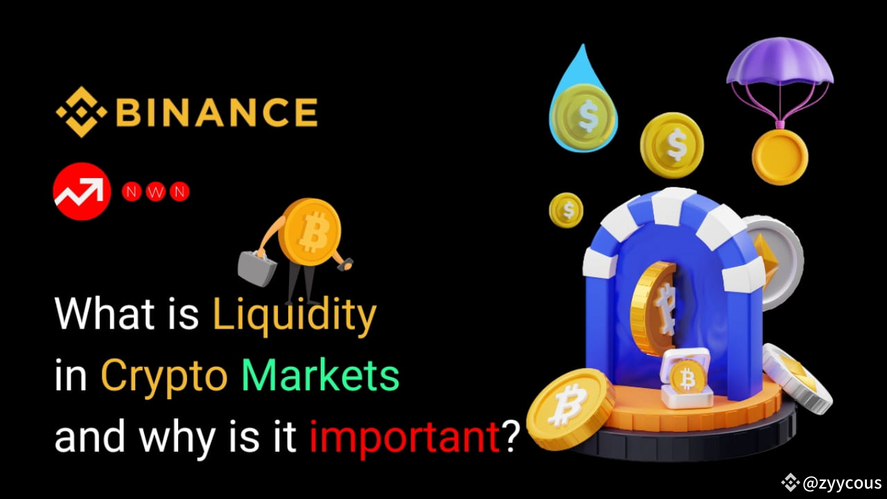 What is liquidity in Crypto Markets and why is it important? | NWN Labs on  Binance Square