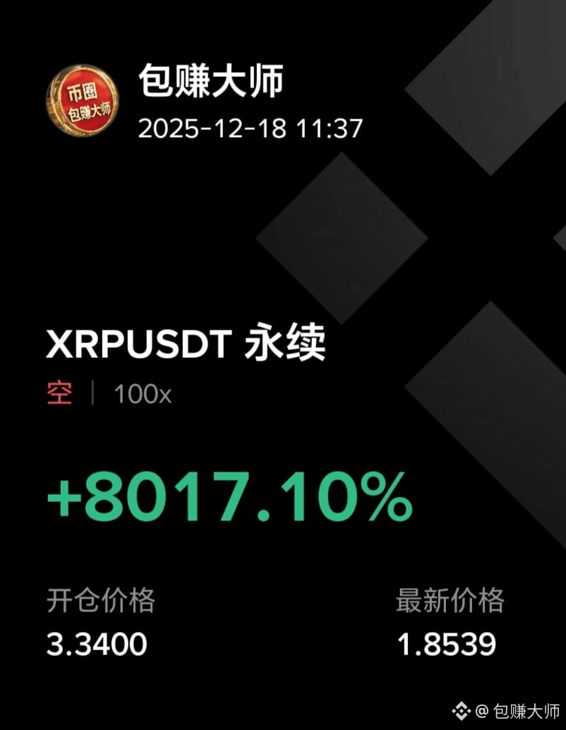 Ripple拟建10亿美元XRP储备瑞波利好越多跌的越惨因为庄稼要套现吖最基本的逻辑还记得瑞波我们0.00 | 包赚大师发布于币安广场