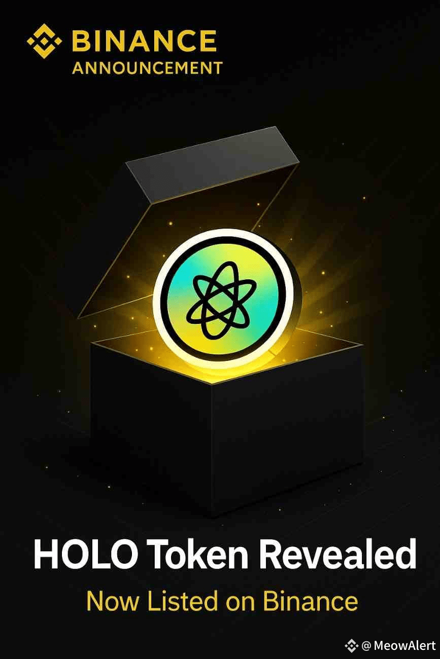 🚨 $HOLO Token Unveiled on Binance – Golden Entry or Risky | MeowAlert on  Binance Square