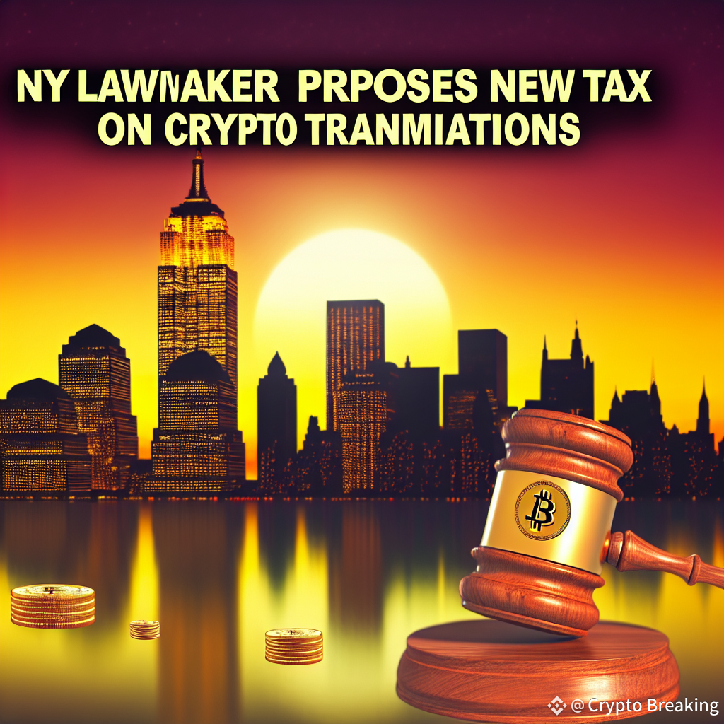 Ny Lawmaker Proposes New Tax On Crypto Transactions