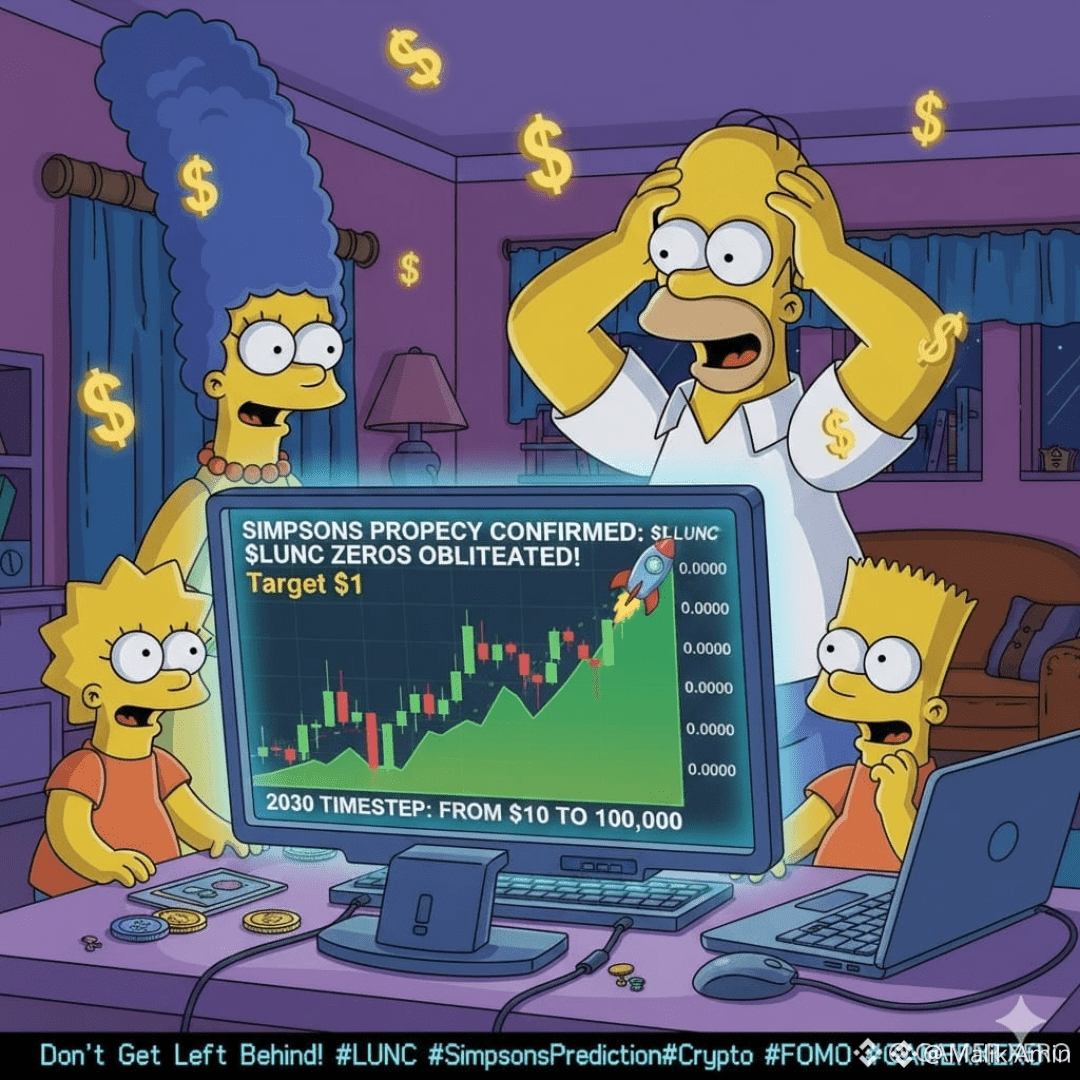 Simpsons Prophecy CONFIRMED: $LUNC Zeros OBLITERATED 🚀🚀🚀 | Malik Amin on  Binance Square