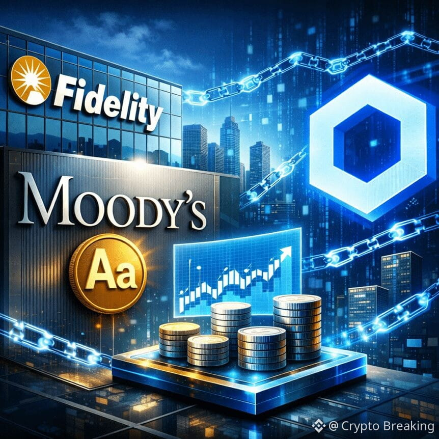 Fidelity Builds Moody's-Rated Tokenized Fund On Chainlink