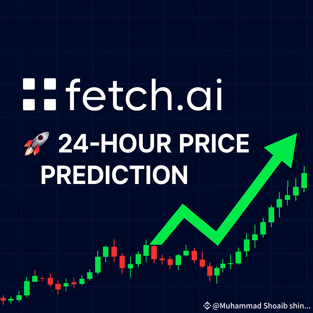 🚀 Fetch.ai (FET) 24小时价格预测🚀 Fetch.ai (FET) 在突破下跌楔形形态后获得了强| Muhammad Shoaib  shinwari发布于币安广场