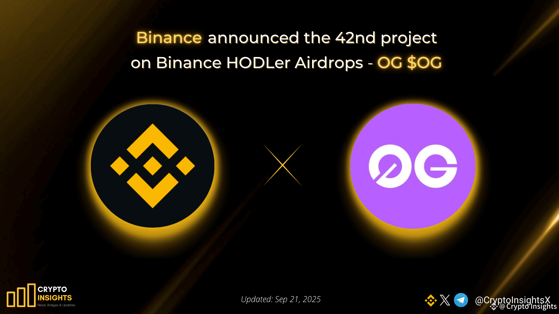 📢 Binance announced the 42nd project on Binance HODLer | Crypto Insights  on Binance Square