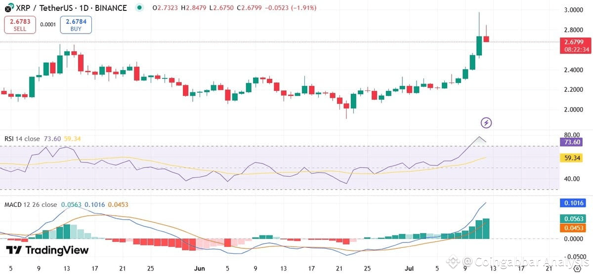 XRP Price Surge Today