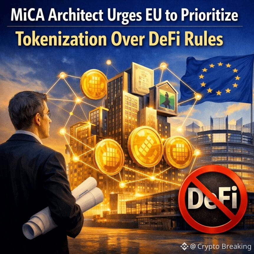 Mica Architect Urges Eu To Prioritize Tokenization Over Defi Rules
