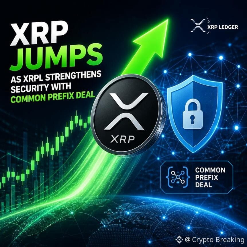 Xrp Jumps As Xrpl Strengthens Security With Common Prefix Deal