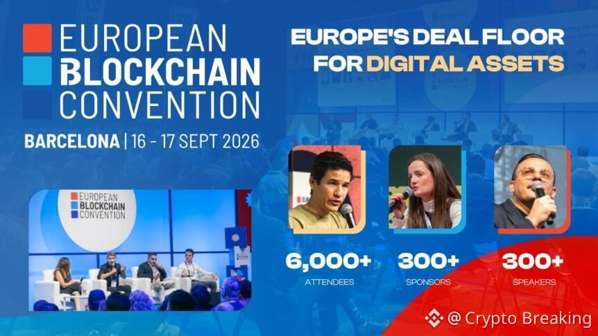 European Blockchain Convention Returns To Barcelona As Institutional Capital Moves To The Centre Of The Digital Asset Market