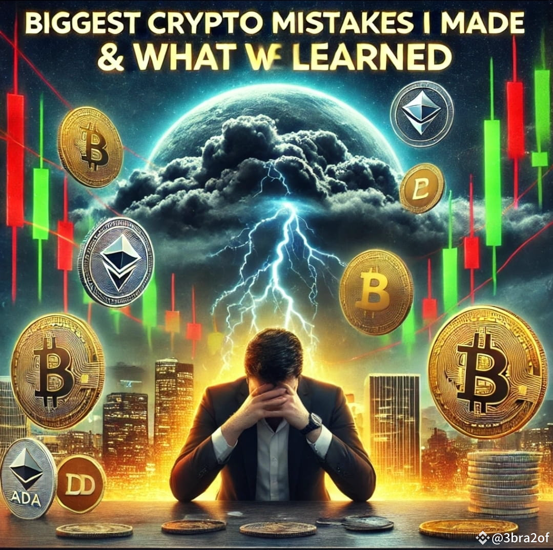 💀 My Biggest Crypto Mistakes (And What I Learned) 💡 After | MRTayea på  Binance Square