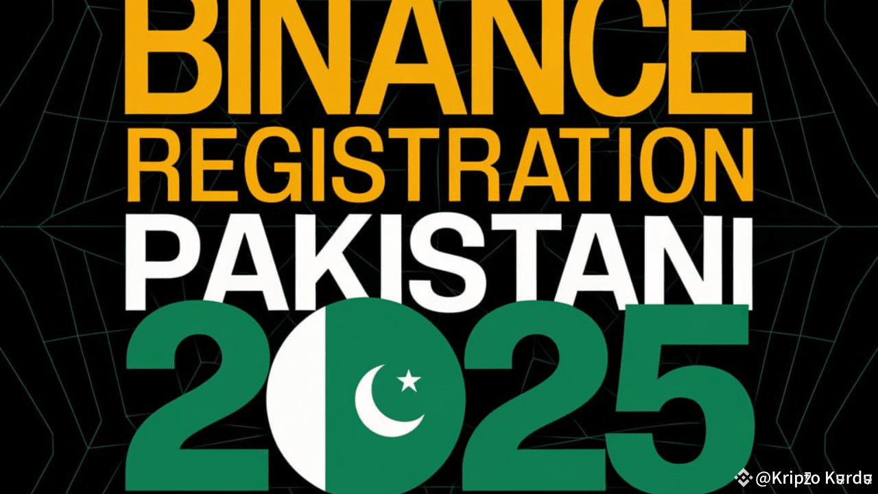 How to Register and Use Binance for Pakistani Users | Kripto Kurdu on  Binance Square