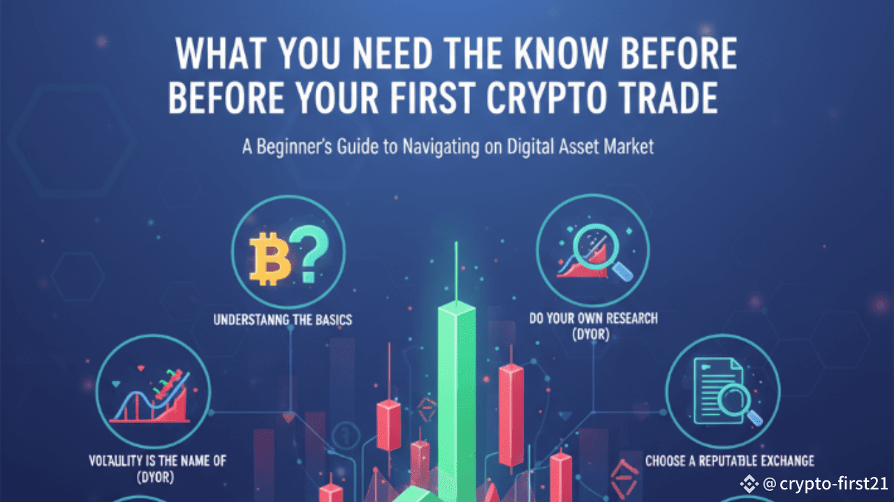 What You Need to Know Before Your First Crypto Trade: | Crypto-First21 ...