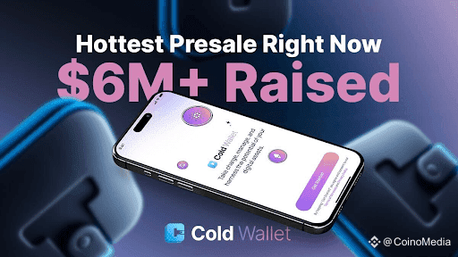 Cold Wallet Overtakes Algorand and ICP in the 2025 Best Crypto Platform Rankings With $6.2M Raised