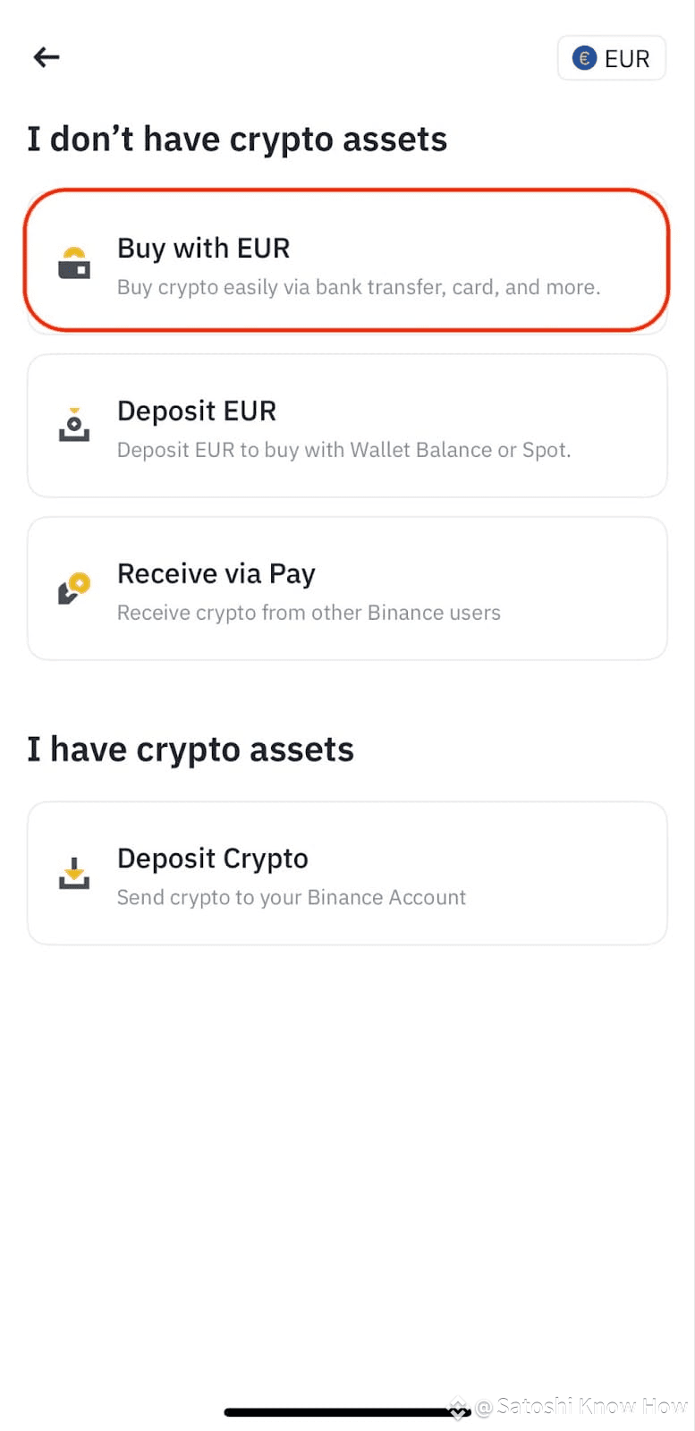How to buy cryptocurrencies on Binance through Revolut? | Satoshi Know How  on Binance Square