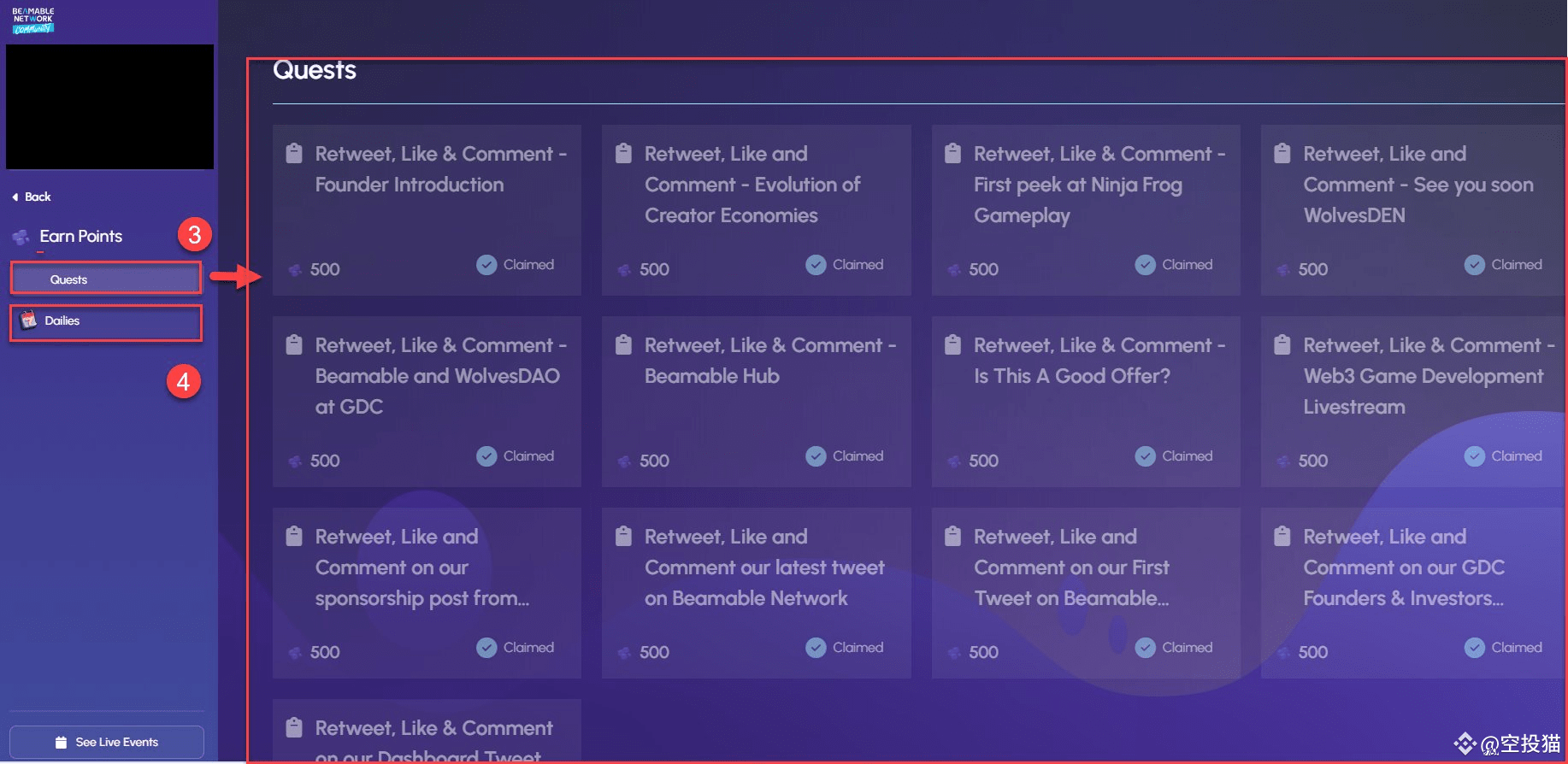 🚀Beamable 居然融了1350个W，那阿猫不得撸起来了？ 简单了解：Beamable 是一个开放的、可扩展的游| 我阿猫啊发布于币安广场