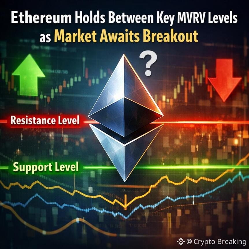 Ethereum Holds Between Key Mvrv Levels As Market Awaits Breakout