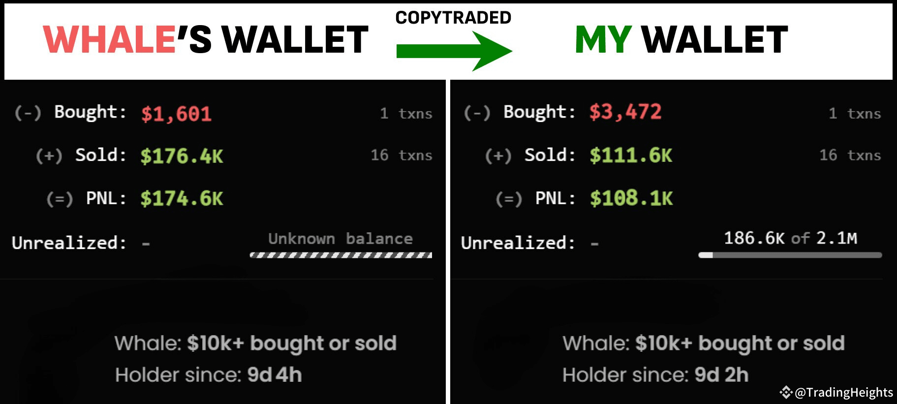 🐋 How to Make $100k/Month by Copying Whale Strategies on Memecoins! 🧵👇 |  Trading Heights on Binance Square
