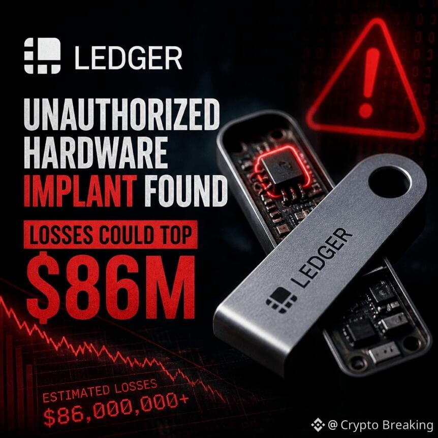 Ledger Says Unauthorized Hardware Implant Found, Losses Could Top $86m