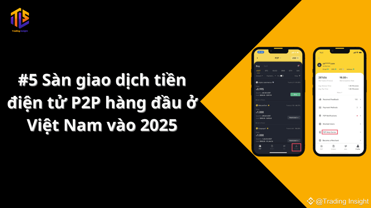 2025 年越南排名前5 位的P2P 加密货币交易所| Trading Insight_DN发布于币安广场