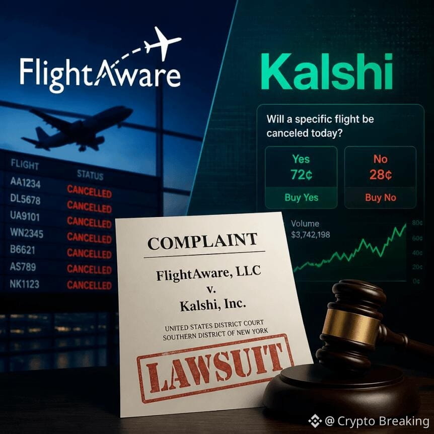 Flightaware Sues Kalshi Over Use Of Flight Cancellation Data