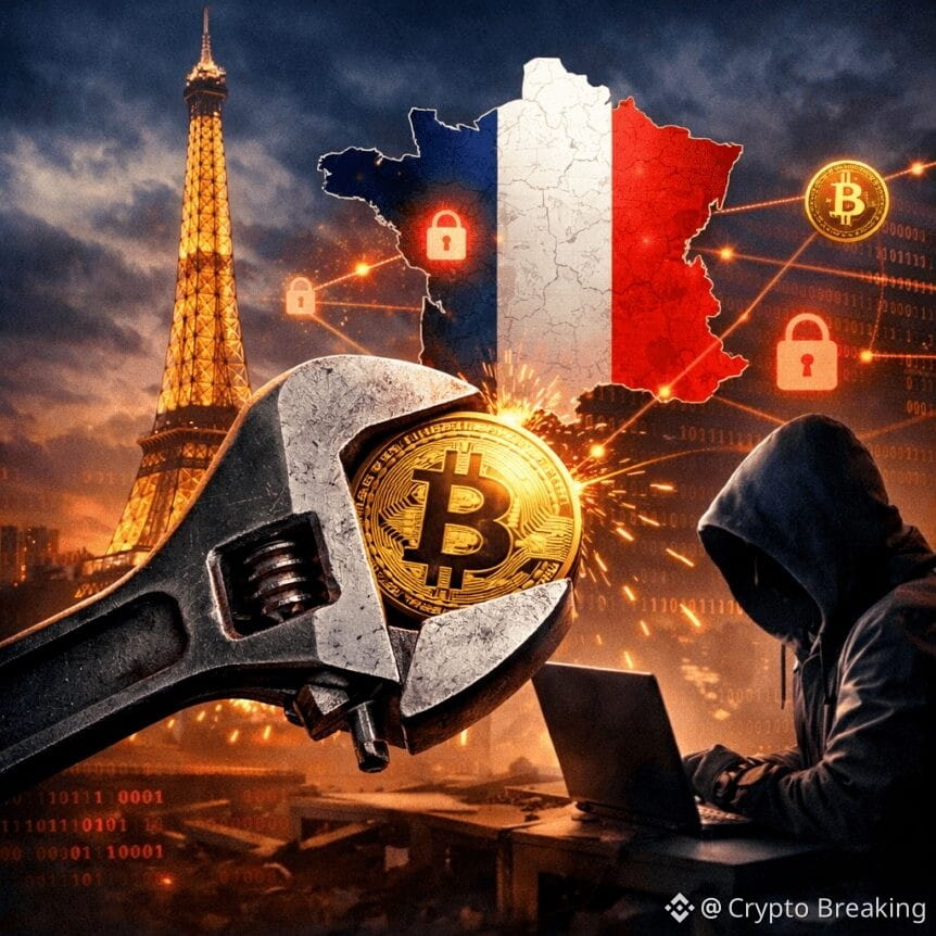 France Accounts For 70% Of Crypto Wrench Attacks, New Report Finds