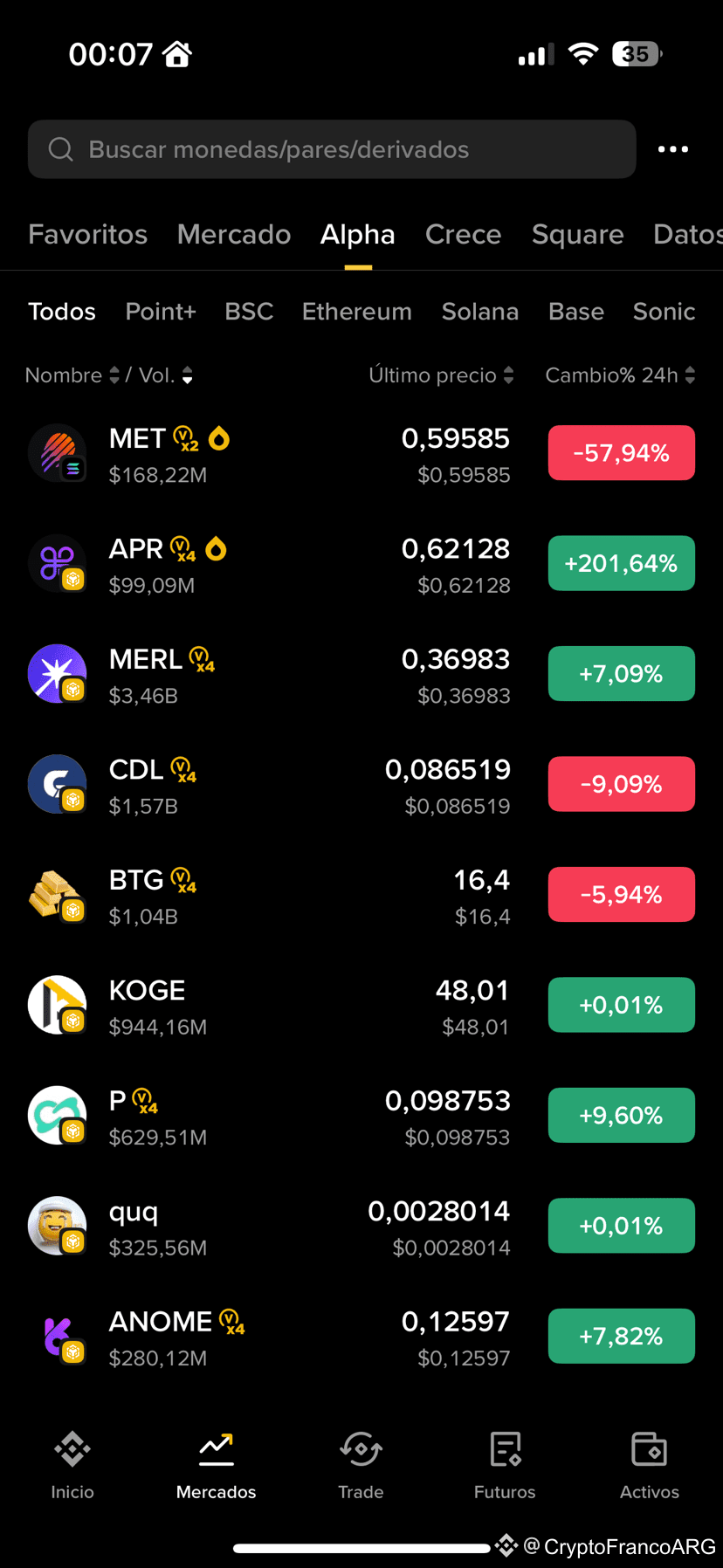 🚀 What are Alpha coins on Binance? Is it worth investing in |  CryptoFrancoARG on Binance Square